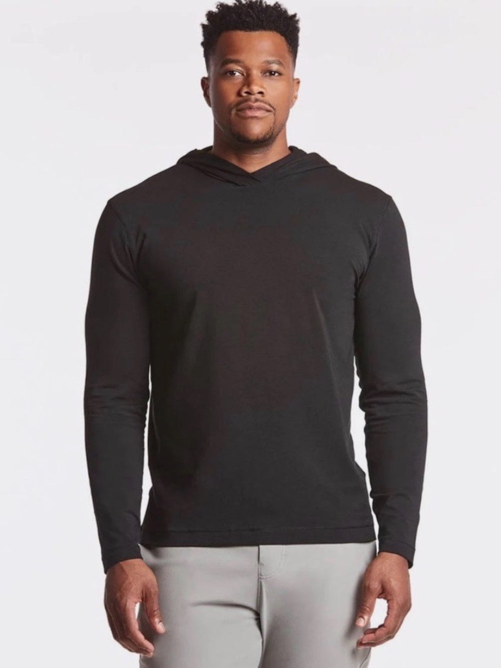 Public Rec Go-To Hoodie Men's XL Black Performance Pullover Hooded Sweatshirt